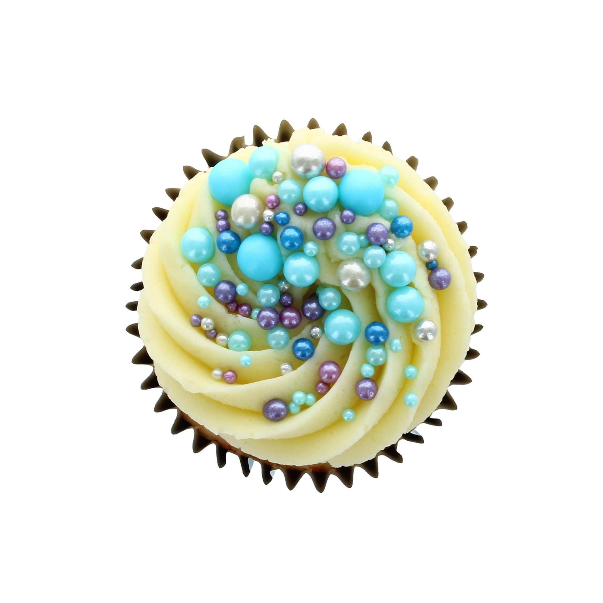 Baked with Love Aqua Pearl Sprinkles - Blue, Purple, Silver Mix | 100g Resealable Bottle 8