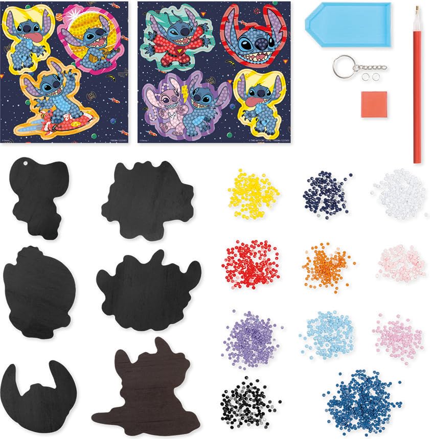 Totum Stitch Diamond Craft and Magnetic Fun - Stitch Diamond Art Kit 6