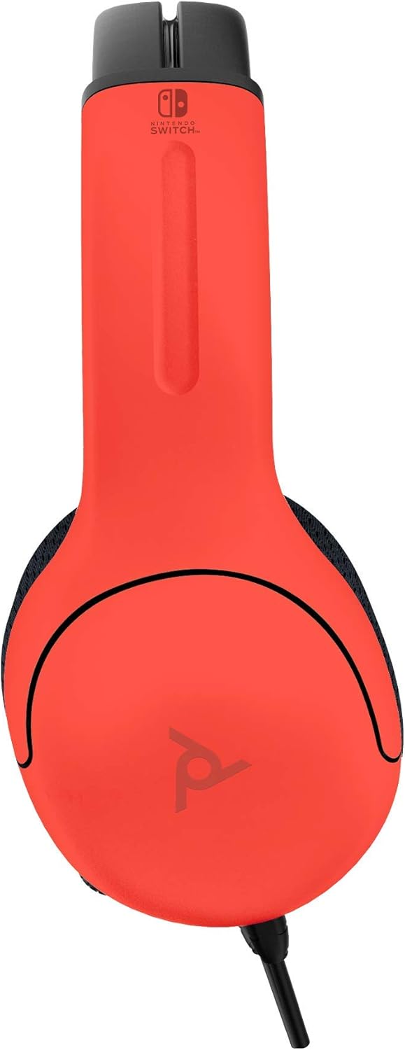PDP LVL40 Wired Stereo Headset for Nintendo Switch - Joy-Con Blue/Red 8