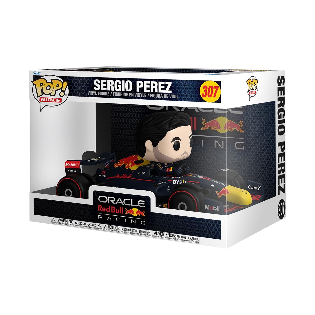 Funko Pop! Ride Super Deluxe: Formula 1 - Sergio Perez Red Bull F1 Vinyl Figure (72618)
