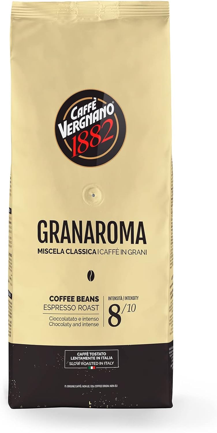 Caffè Vergnano 1882 Gran Aroma Whole Bean Coffee (1 kg)