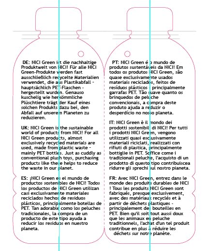 Nici Cuddly Otter Oda 25cm - Sustainable Plush Toy for Babies & Kids 10