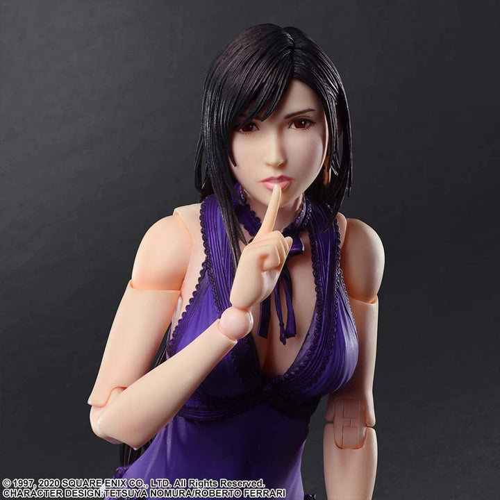 FINAL FANTASY VII REMAKE PLAY ARTS KAI ACTION FIGURE TIFA LOCKHART DRESS VER.