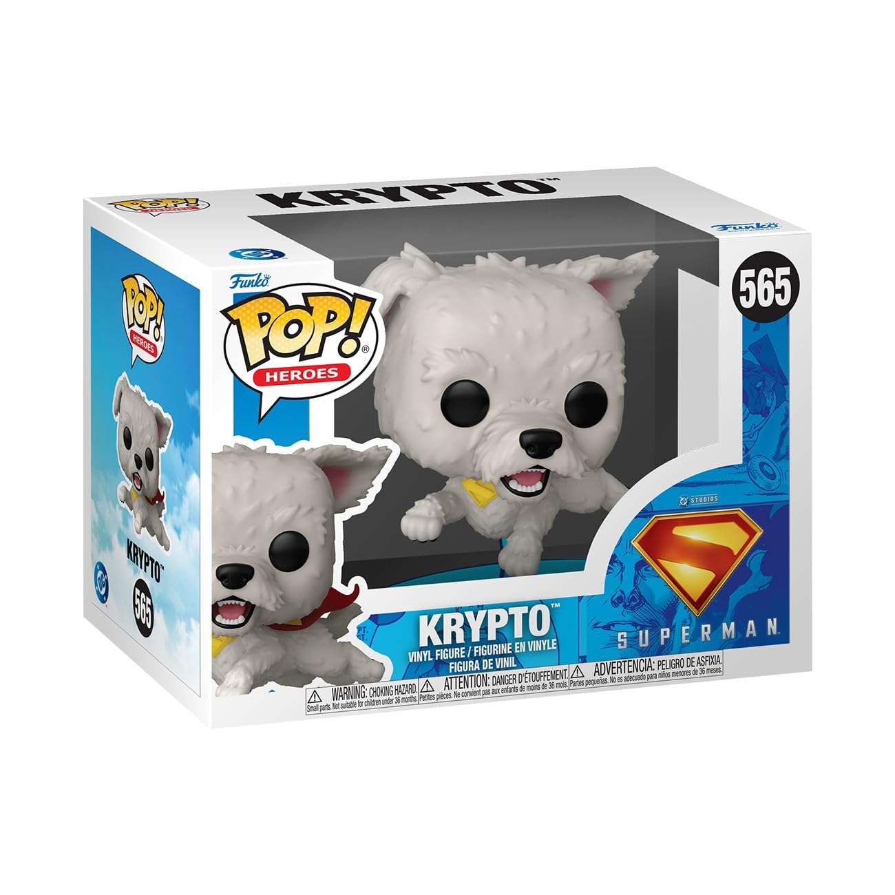 Funko Pop! DC: Superman 2025 - Krypto Vinyl Figure