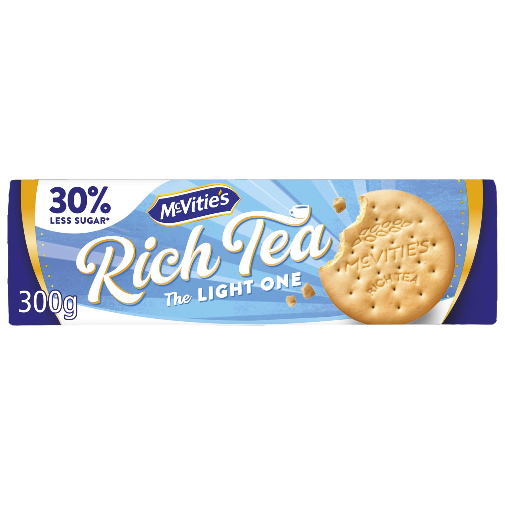 McVitie's Rich Tea Biscuits The Light One 30% Less Sugar 300g