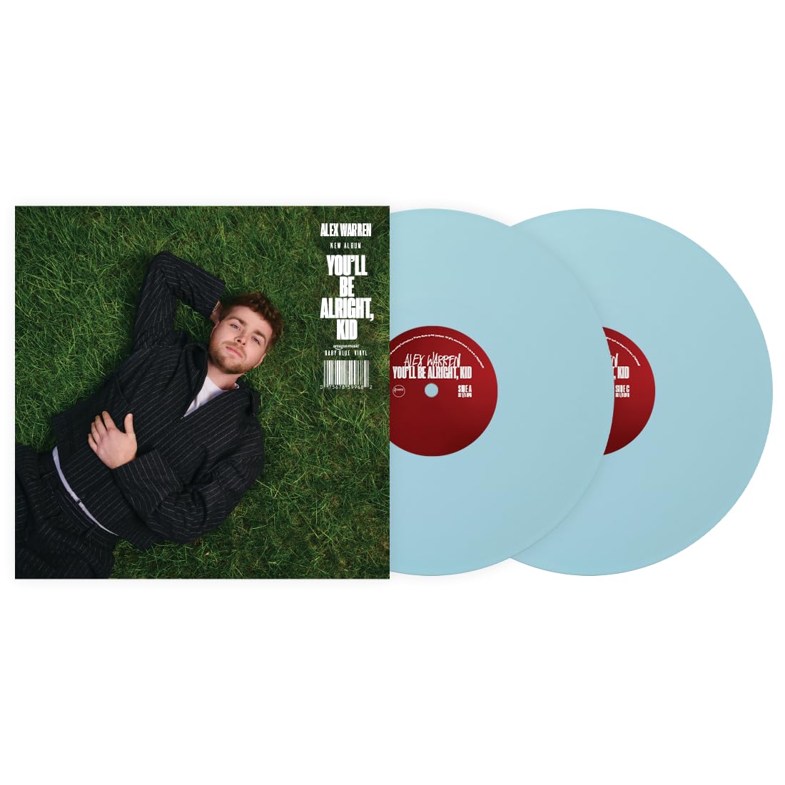 Alex Warren – You'll Be Alright, Kid (Amazon-exklusives Baby Blue Vinyl) [VINYL]