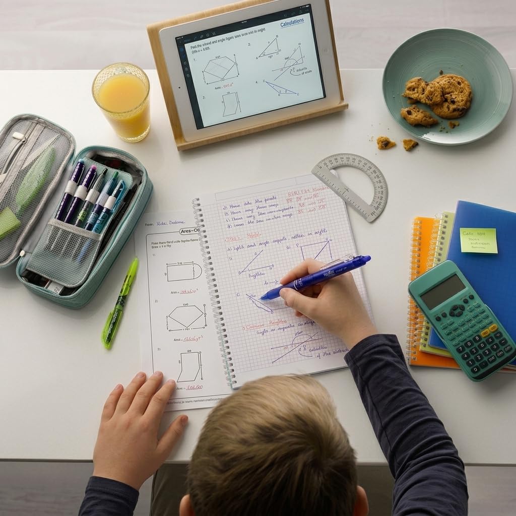 PILOT FriXion Ball Clicker Erasable Rollerball Pen - Medium 0.7mm Tip - 5 Pack 7