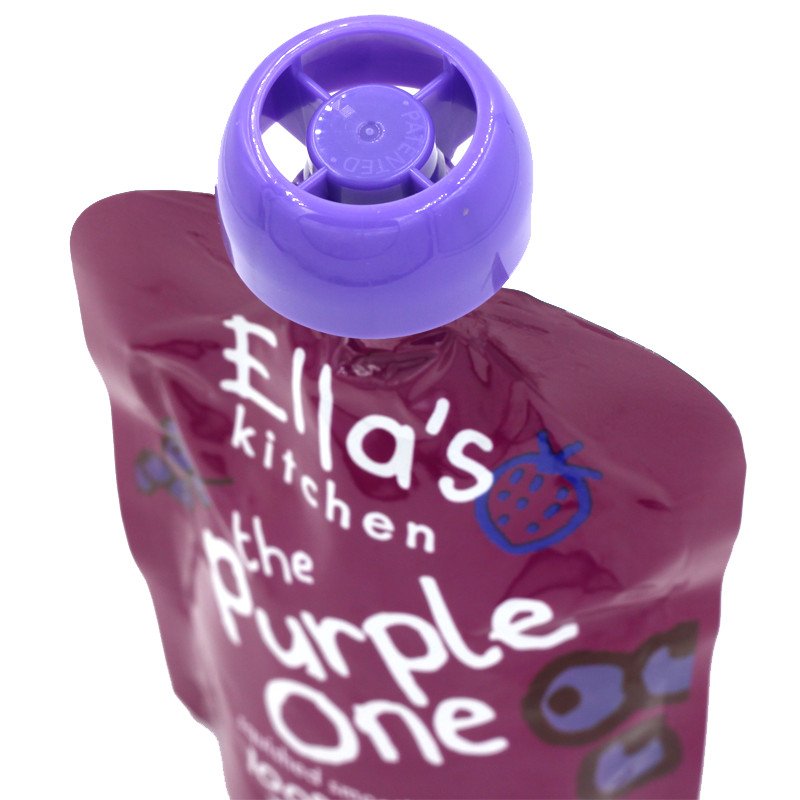 Ella's Kitchen Organic Fruit Smoothie The Purple One - Blackcurrant & Blueberry, 90g 4