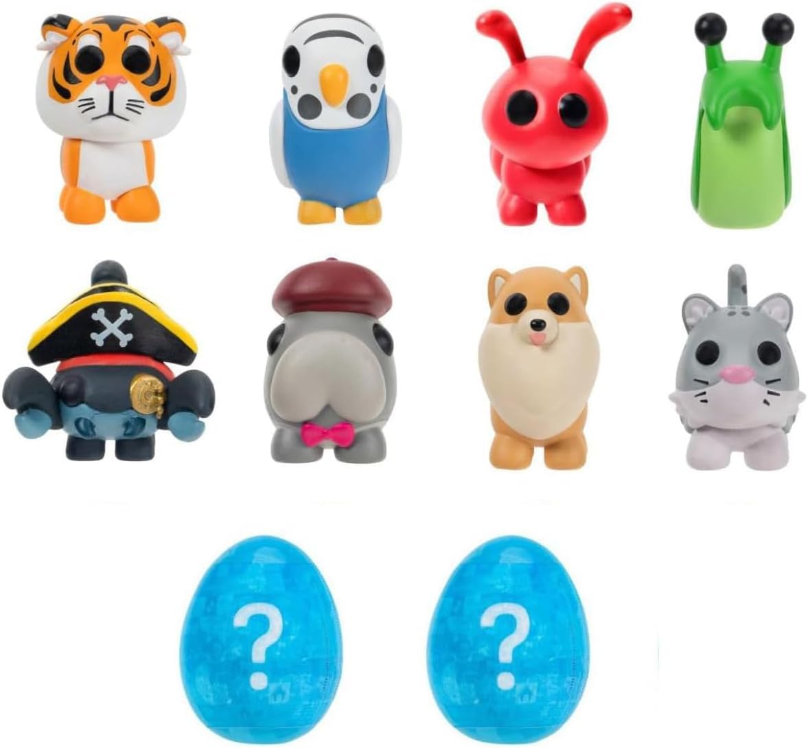 Adopt Me! 10 Pack Mystery Pets - Series 3 - Includes 2 Mystery Eggs & Virtual Item Code
