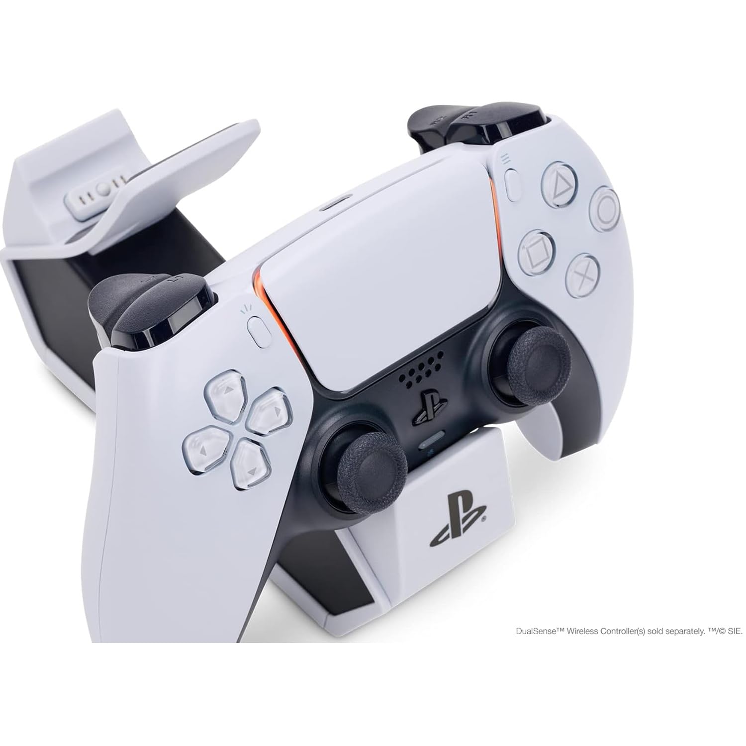 PowerA Twin Charging Station for PS5 DualSense Controllers - Officially Licensed Dual Charger with LED Indicator 8