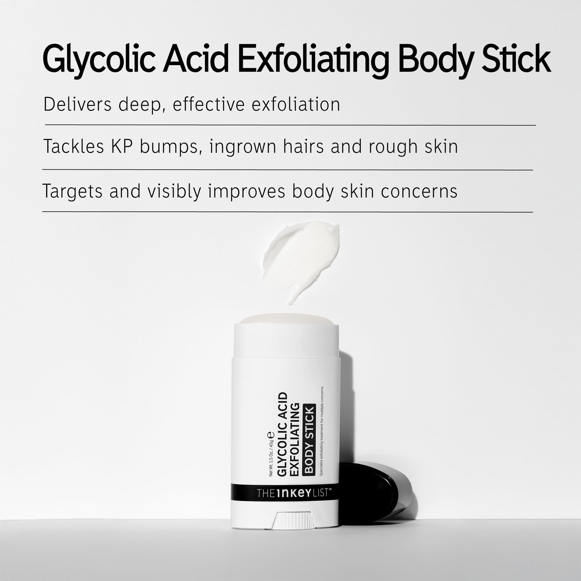 The INKEY List Glycolic Acid Exfoliating Body Stick (45g) 2