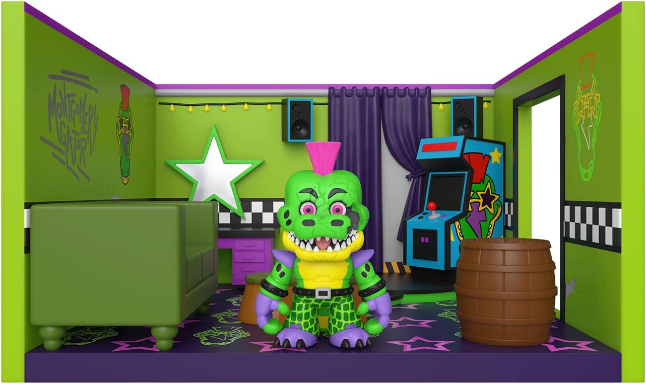 Funko Snapsies Five Nights at Freddy's - Gator's Room Playset Collectible Vinyl Figure