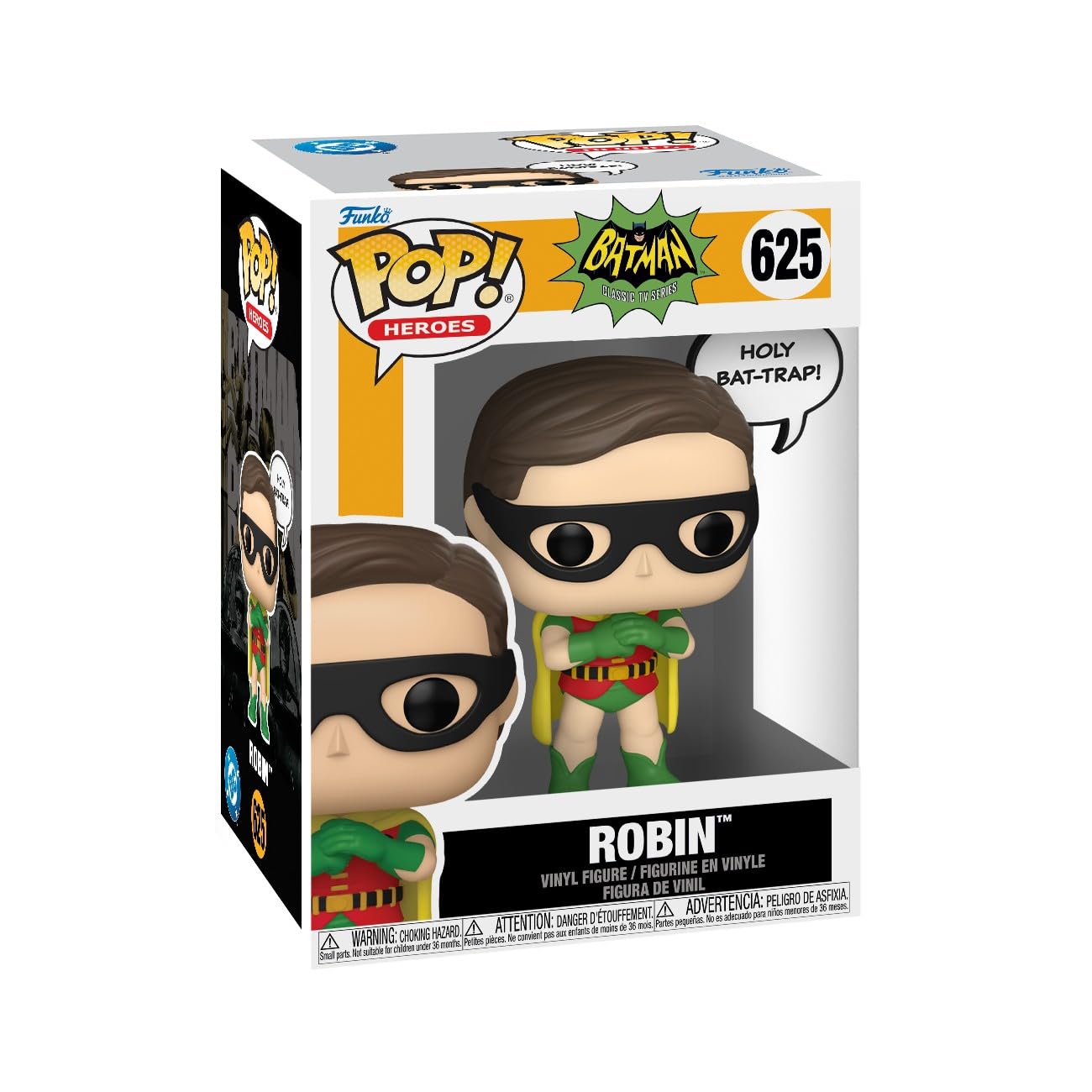 Funko Robin - Batman 1966 Chibi Vinyl Figure - 3.75 Inch