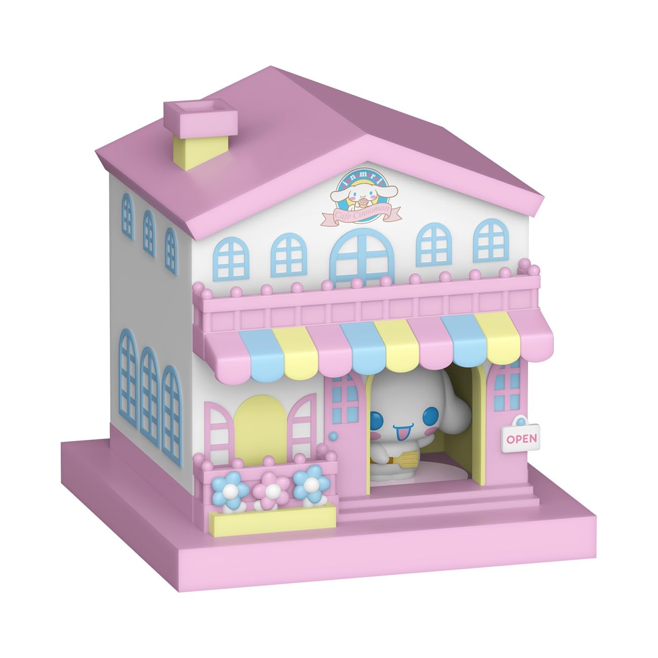 Funko Bitty POP! Town - Hello Kitty Cinnamoroll Café Miniature Figure | Vinyl | Multicolor
