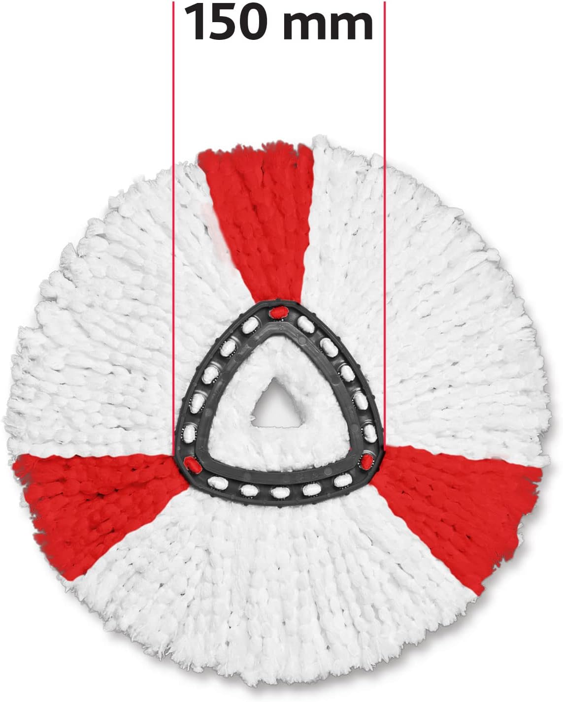 Vileda - Turbo 2in1 Replacement Mop Head (Twin Pack)