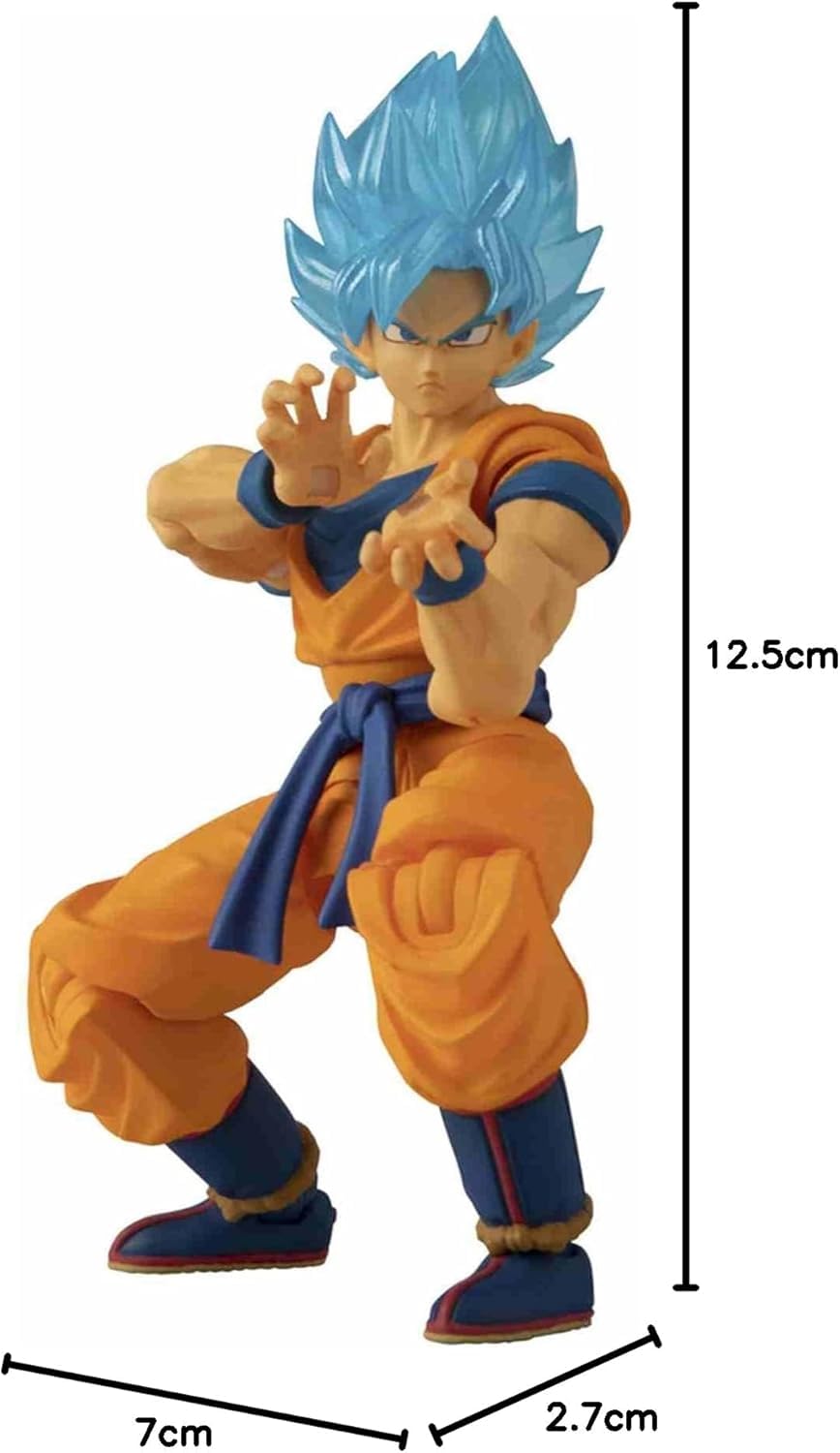 Dragon Ball Super Evolve Action Figure - Super Saiyan Blue Gogeta, 12.5cm Collectible Figure for Ages 4+ 5