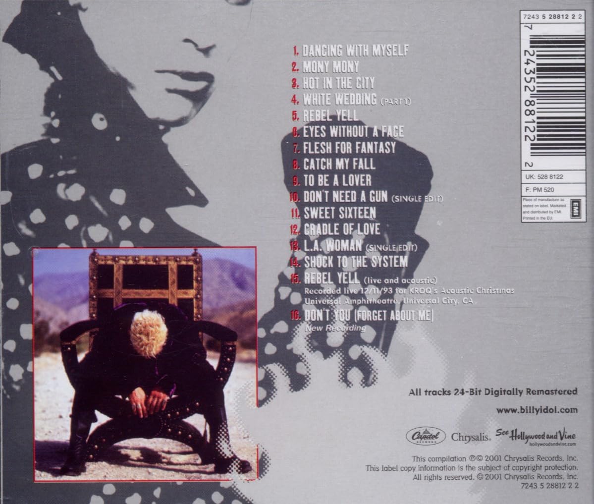 Billy Idol - Greatest Hits [CD]