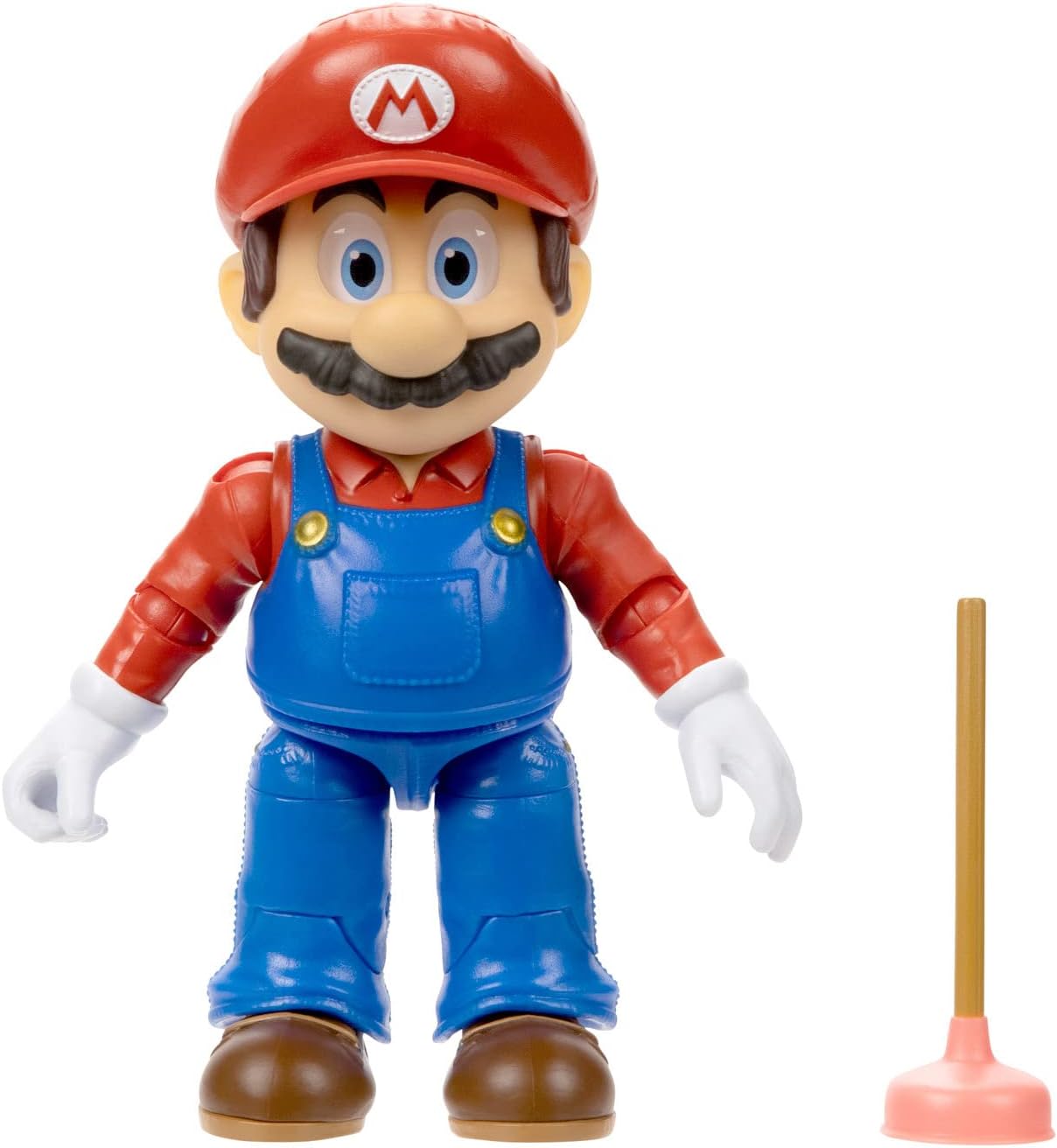 The Super Mario Bros. Movie - 5" Mario Action Figure with Plunger Accessory 4
