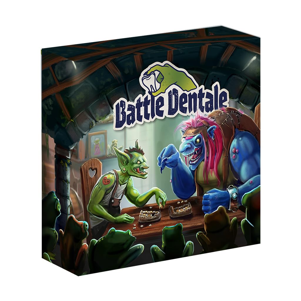 Bright Eye Games Battle Dentale Board Game - Strategy Game for Ages 8+