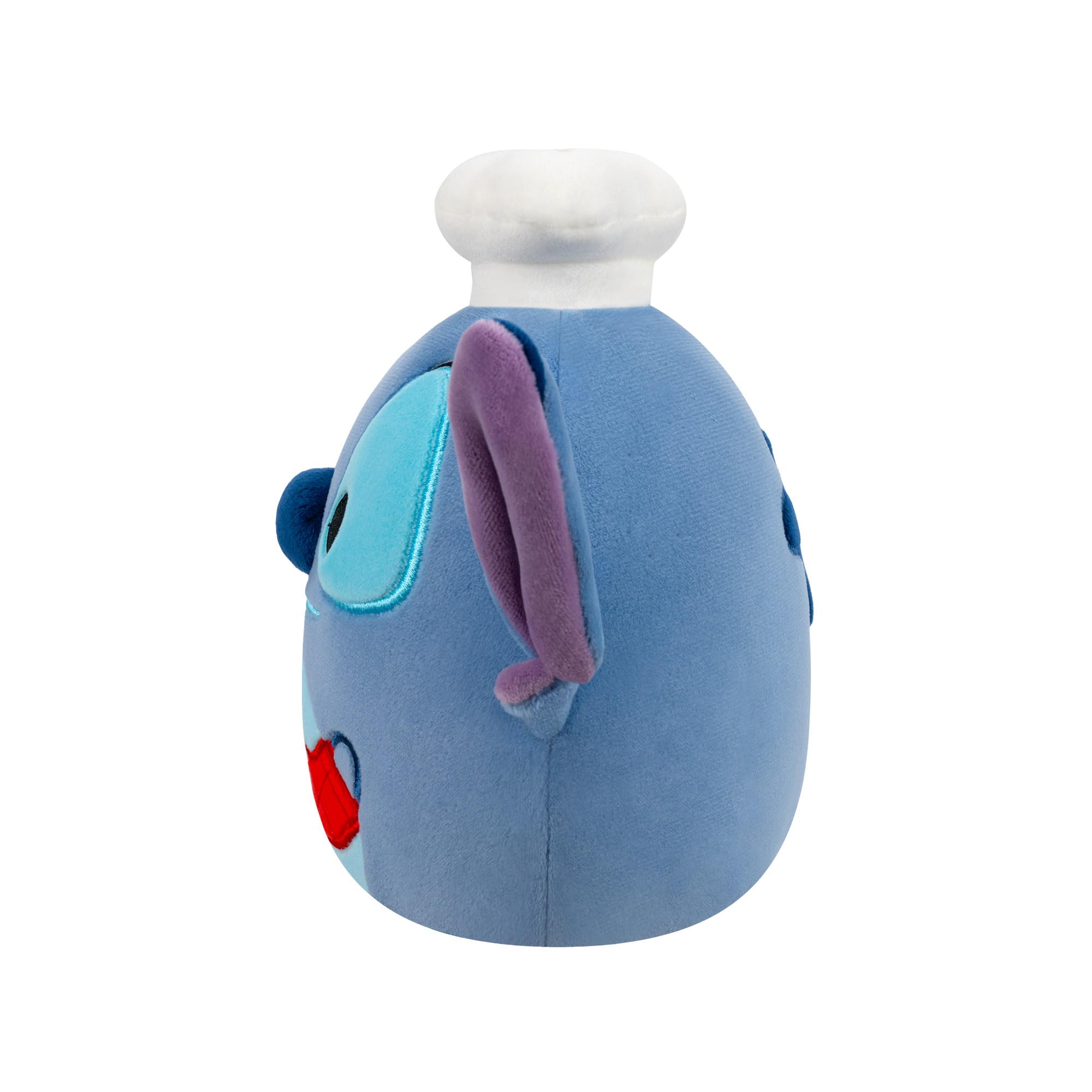Squishmallows 8-Inch Disney Chef Stitch with Cake Plush - Soft Stuffed Animal for Kids 3+