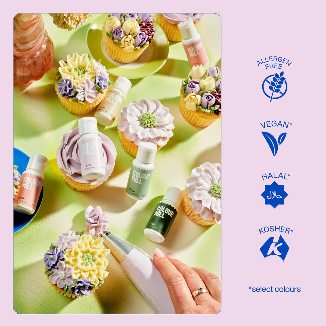 Colour Mill Oil Blend Food Colouring Forest - 20 ml 7