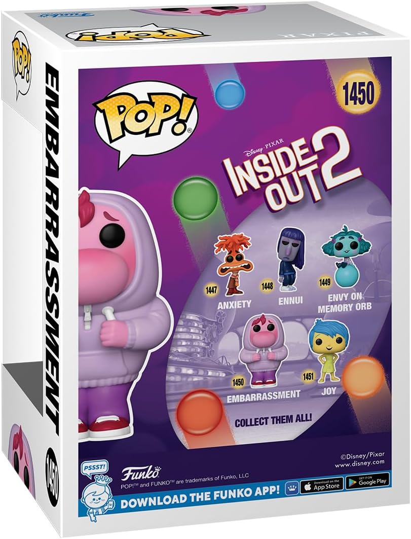Funko Pop! Disney: Inside Out 2 - Embarrassment Vinyl Figure (75999) 3