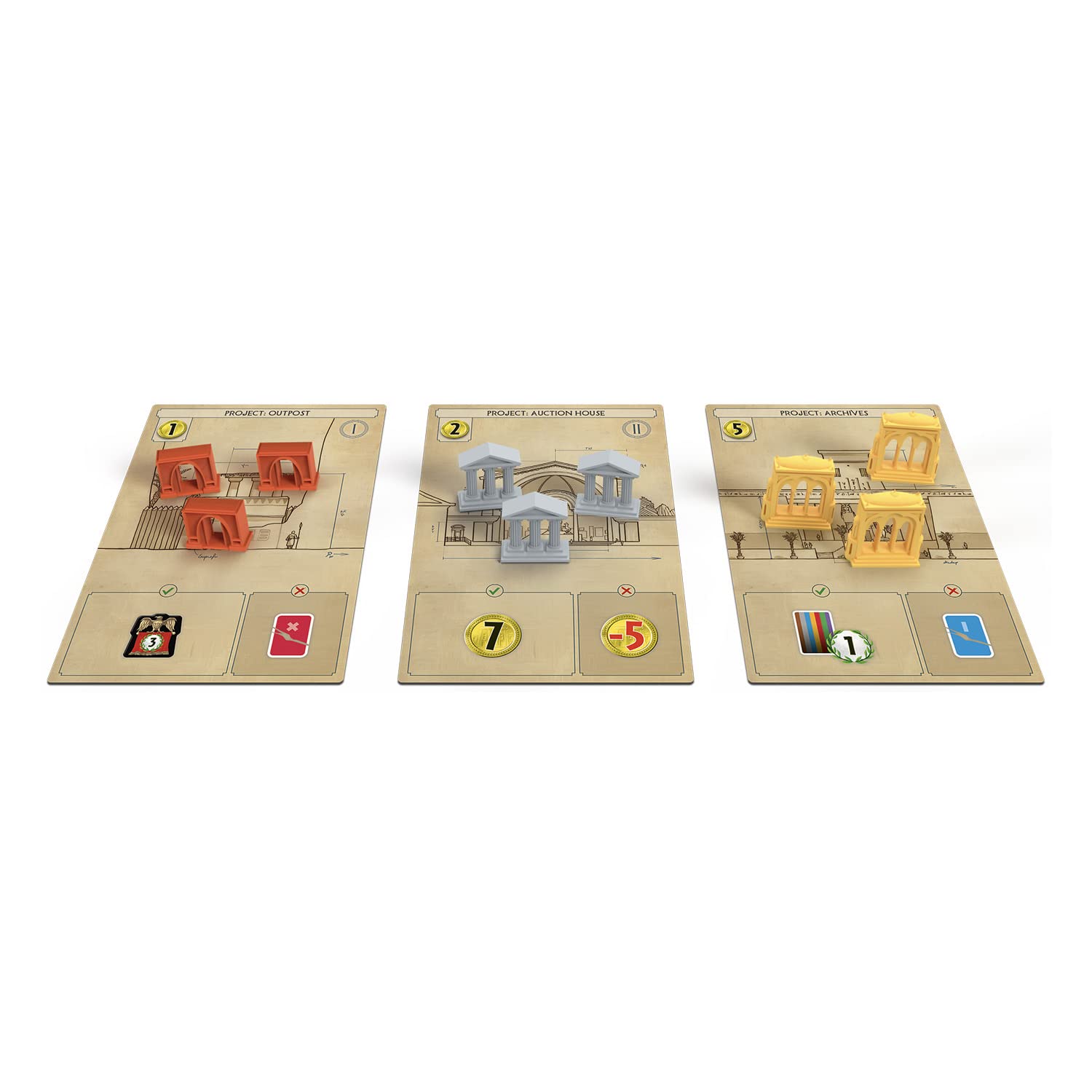 Repos 7 Wonders Edifice Expansion Board Game 4