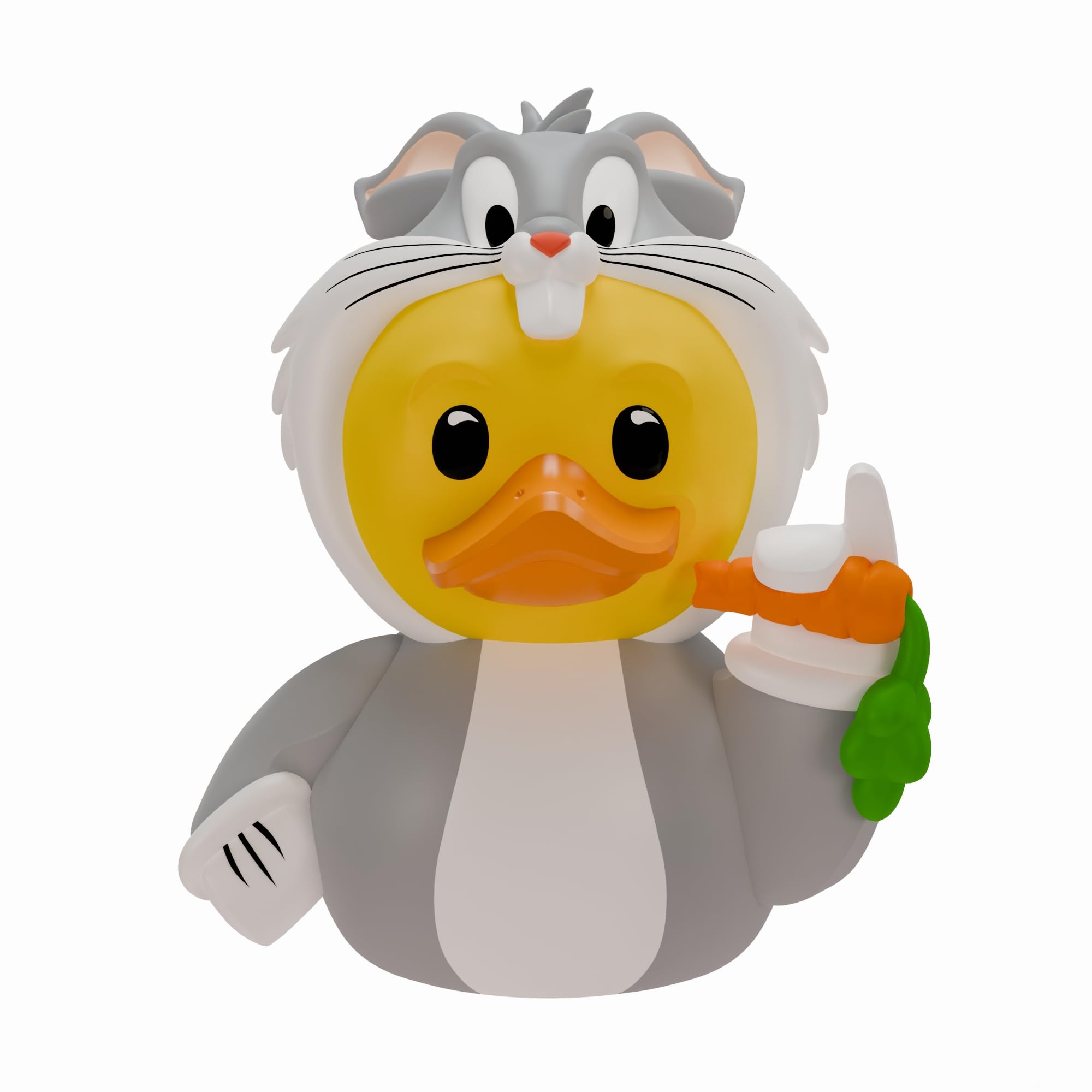 TUBBZ Looney Tunes Bugs Bunny Cosplaying Rubber Duck Collector Figure | 9 cm Tall
