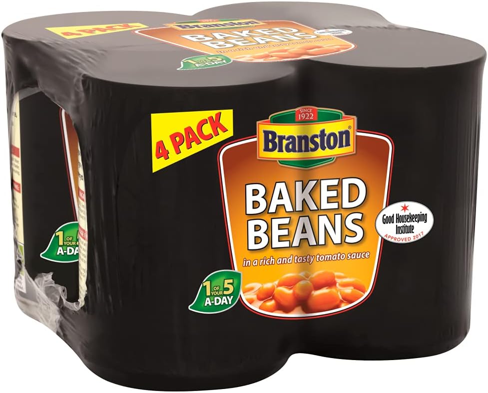 Branston Baked Beans in Tomato Sauce - Gluten Free, High Fibre, Vegetarian Friendly