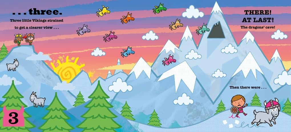 Orchard Books Ten Little Vikings | Stories in Verse | Ages 3-5 5