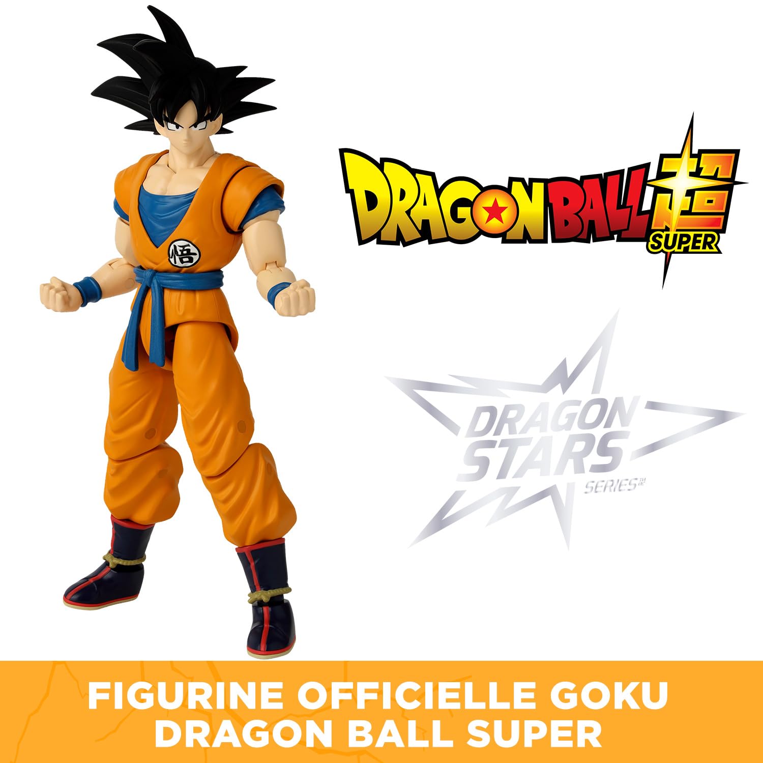 Bandai Dragon Stars Goku Action Figure - 17cm Articulated Anime Toy | Dragon Ball Super Collectible 3
