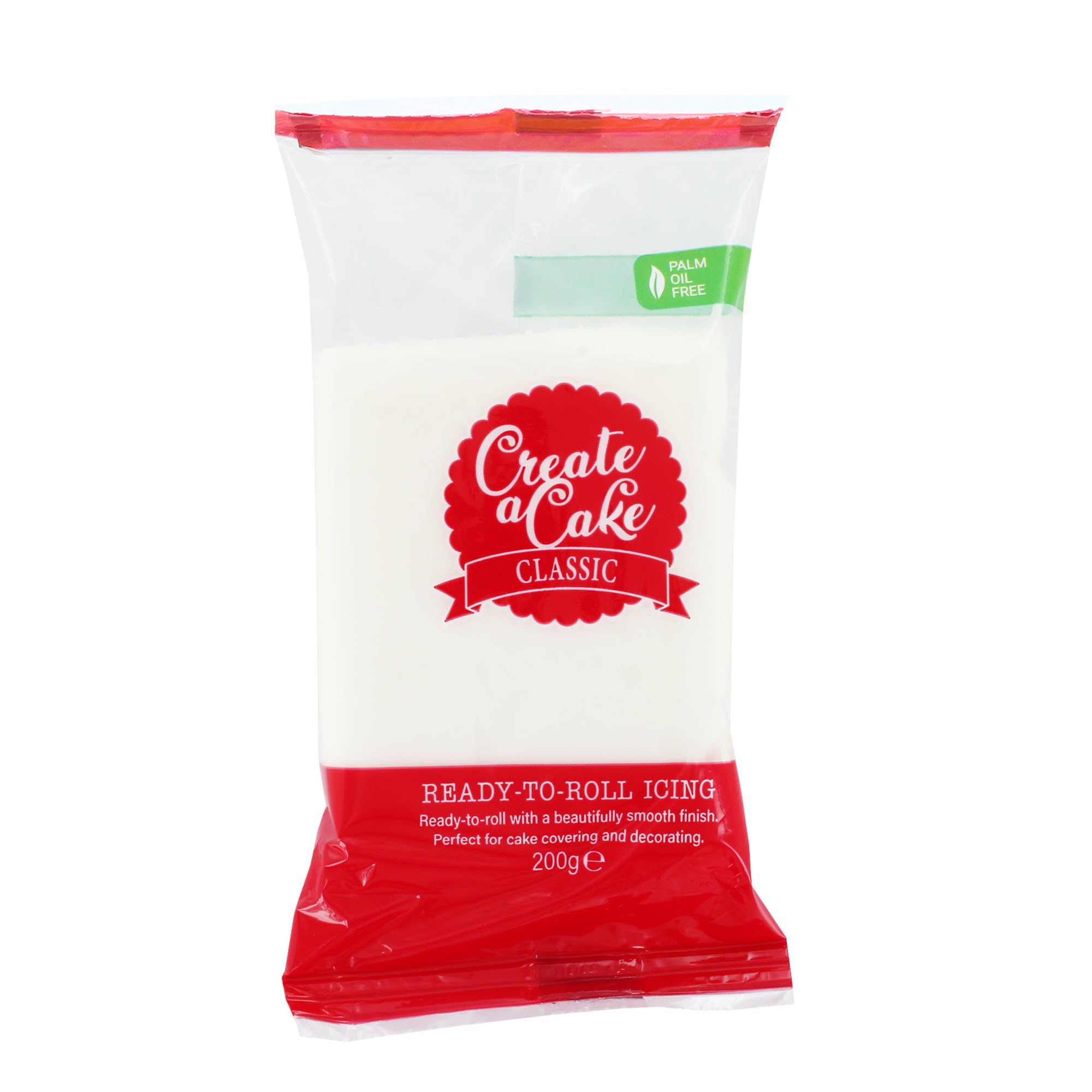 Create A Cake - Ready to Roll Icing White Fondant Sugar Paste 200g 3