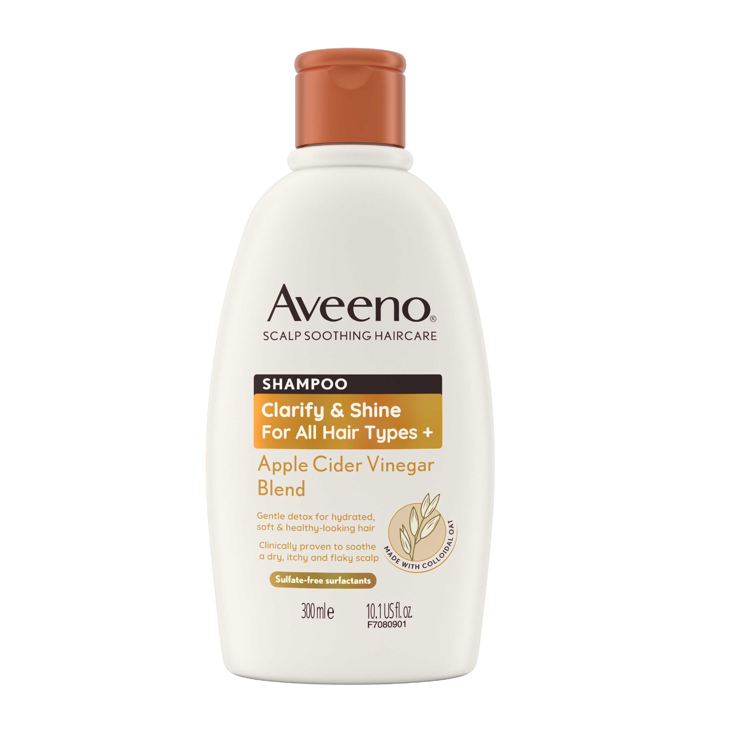 Aveeno - Scalp Soothing Clarify & Shine Shampoo with Apple Cider Vinegar (300 ml)
