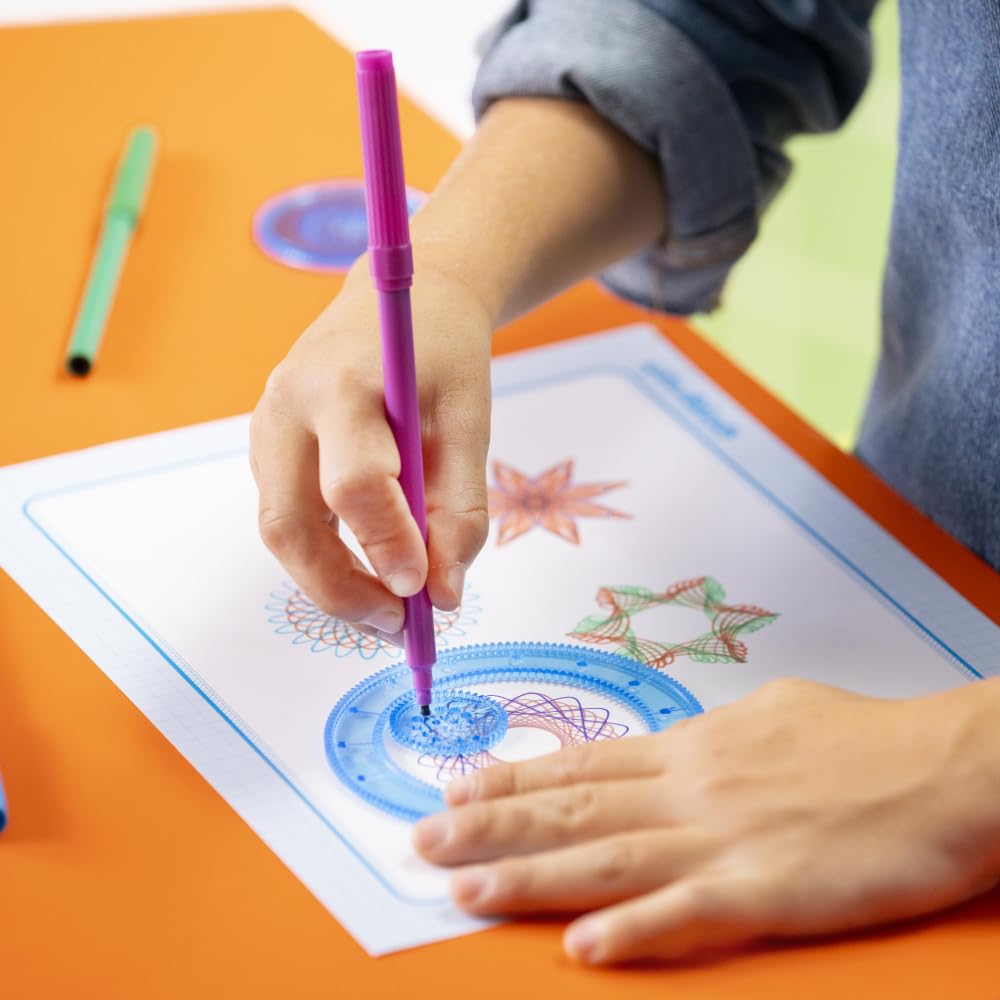 Spirograph Original - 30+ Piece Drawing Set for Ages 8+ 6