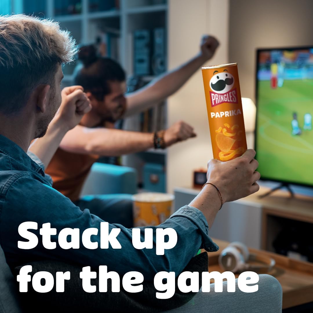 Pringles Paprika Chips 185g 3