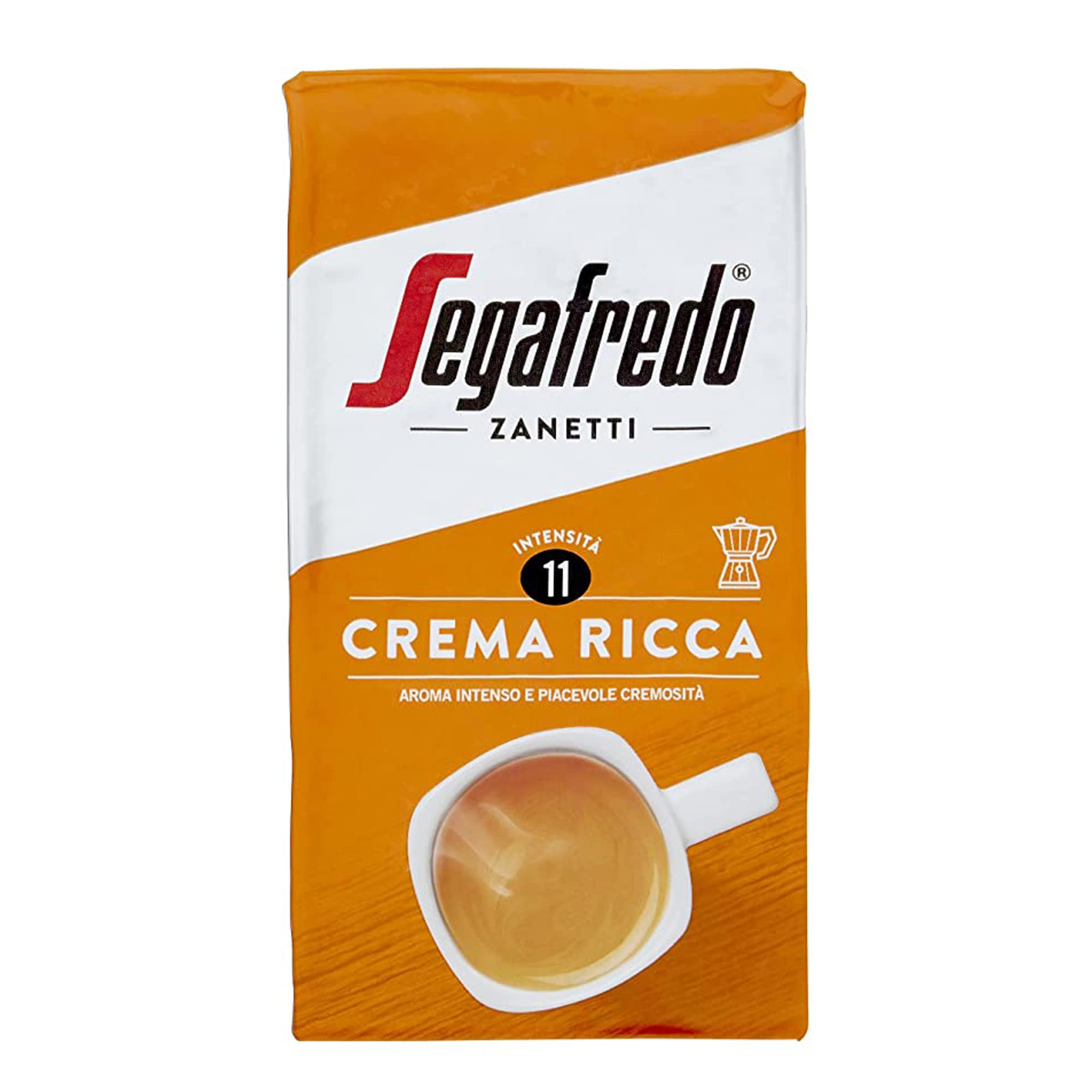 Segafredo Zanetti - Crema Ricca Ground Coffee (4 x 250g)