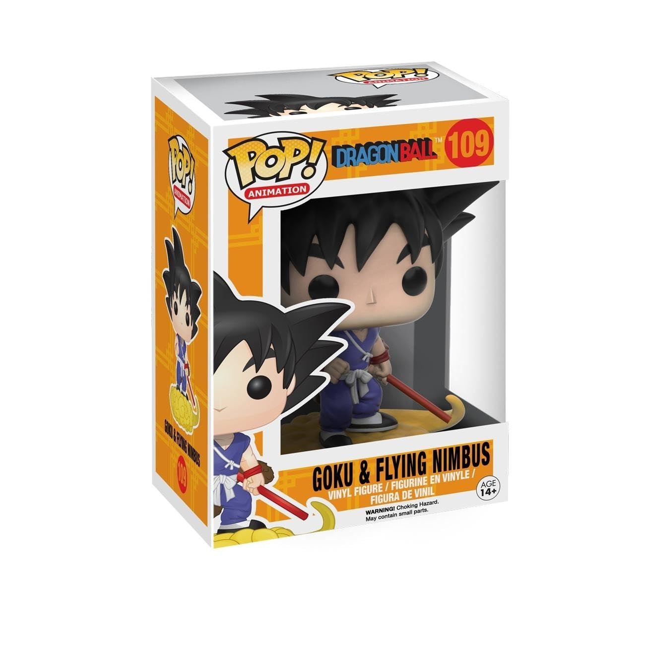 Funko Pop! Animation: Dragonball Z - Goku & Nimbus Figure | Vinyl | 3.75 Inches 1
