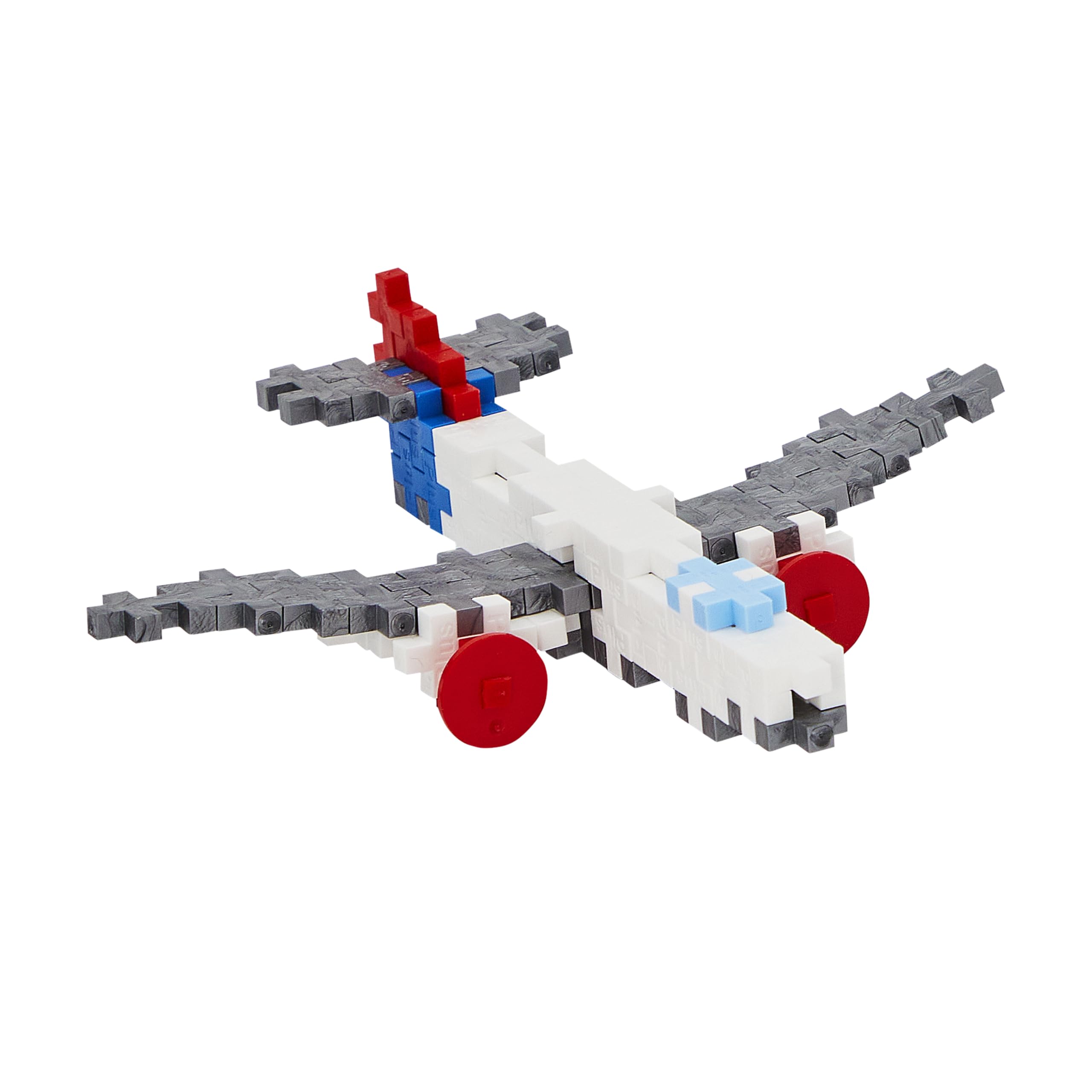 PLUS PLUS Airplane Building Set - 100-Piece Creative Toy for Ages 5+