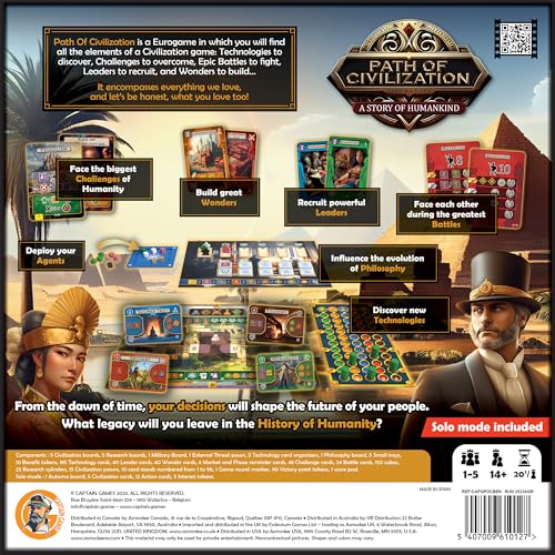Captain Games Path of Civilisation Board Game 3
