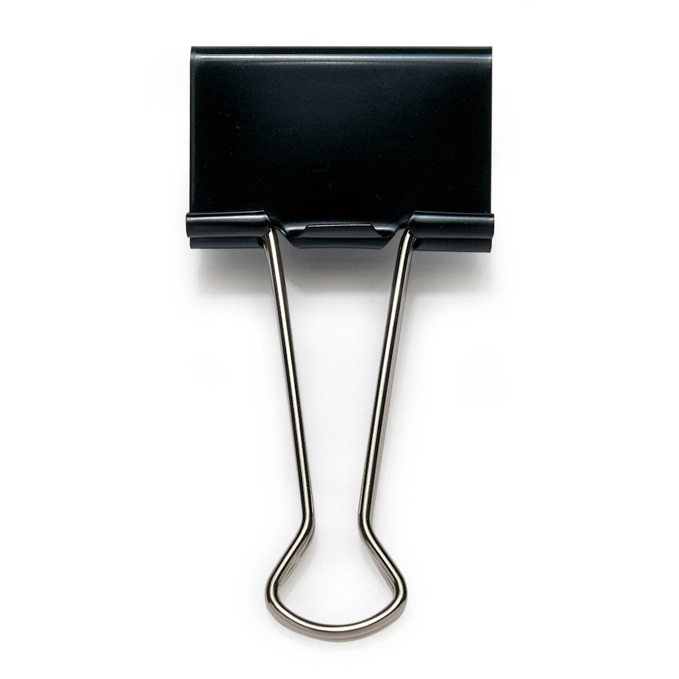 RAPESCO FBC500B1 Foldback Clips - 50mm Capacity, Black, Pack of 10 | Tempered Steel 2