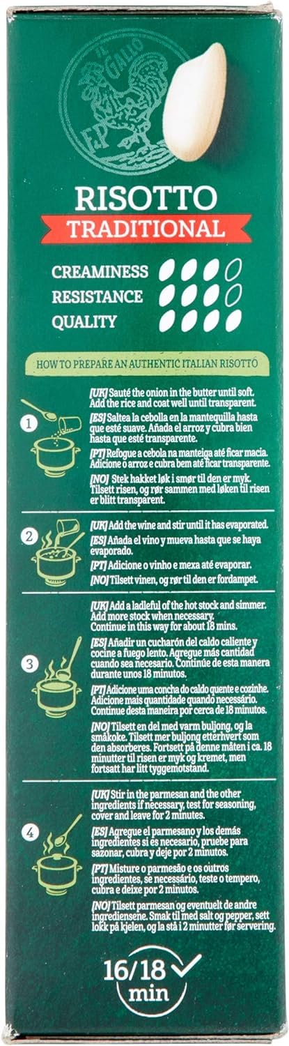 Riso Gallo - Vegan Risotto Traditional, 500 g