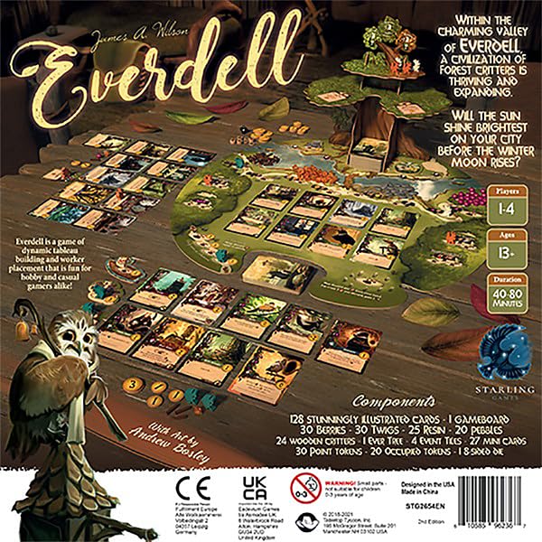 Starling Games Everdell Standard Edition 2nd Edition Board Game 7