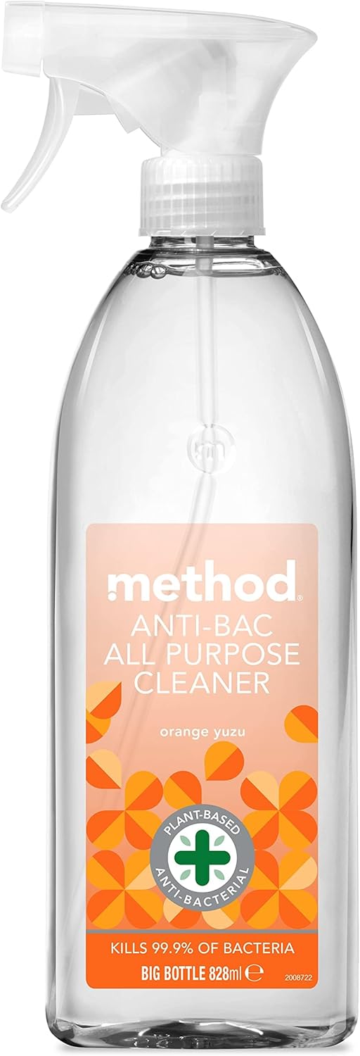 Method - Antibakterielles Allzweck-Reinigungsspray, Orange Yuzu, 828 ml