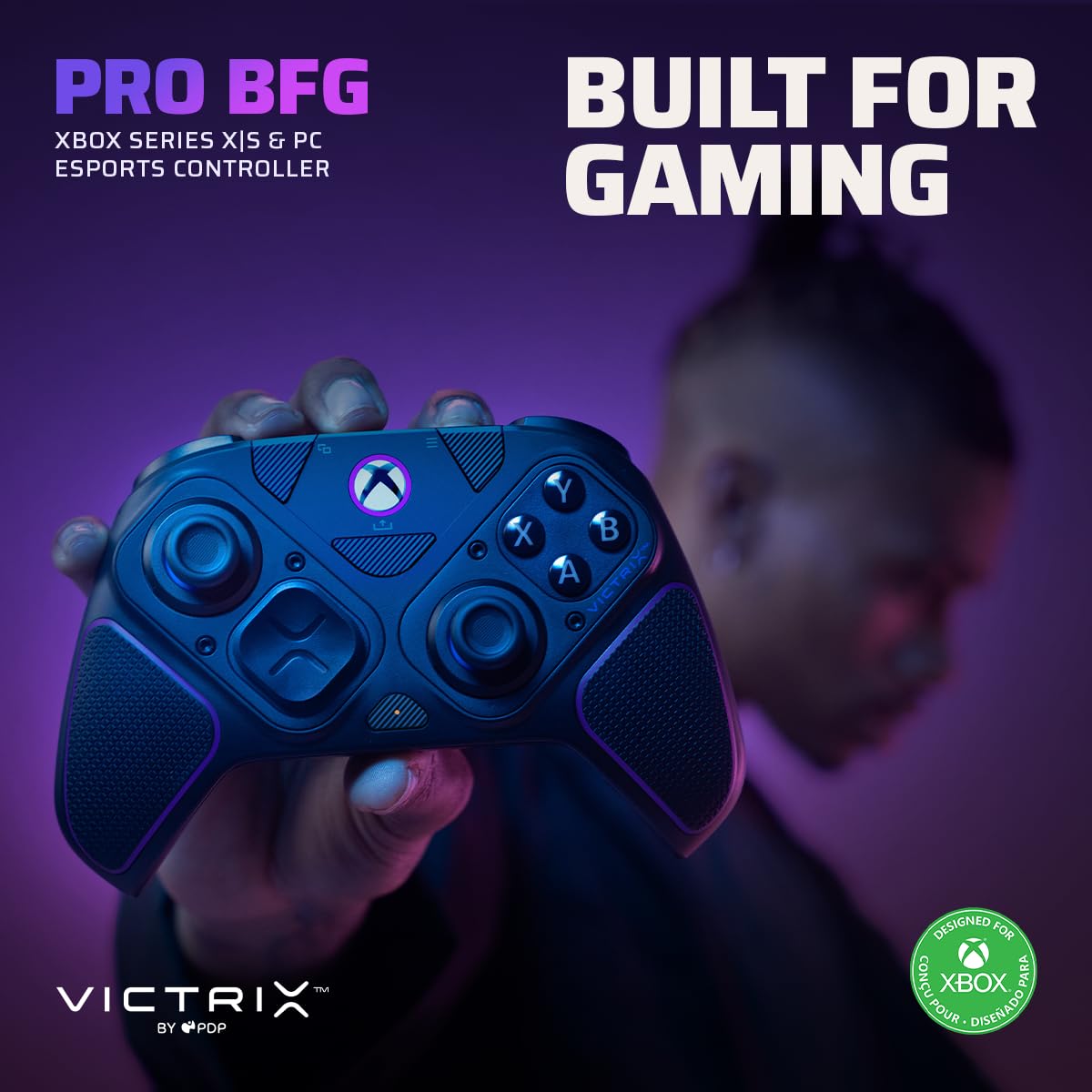 PDP Victrix Pro BFG Wireless Controller: Black for Xbox Series X|S, Xbox One 20