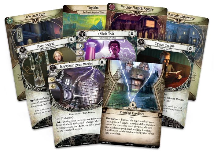 Fantasy Flight Games Arkham Horror Das Kartenspiel: Machinations Through Time-Erweiterung 5
