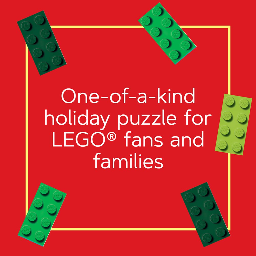 LEGO Christmas Train Puzzle - Four 100-Piece Building Sets for Ages 7+ 4