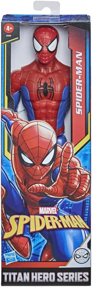 Spider-Man Action Figure - 30 cm Titan Hero Series, Marvel Comics-Inspired Super Hero Toy 3