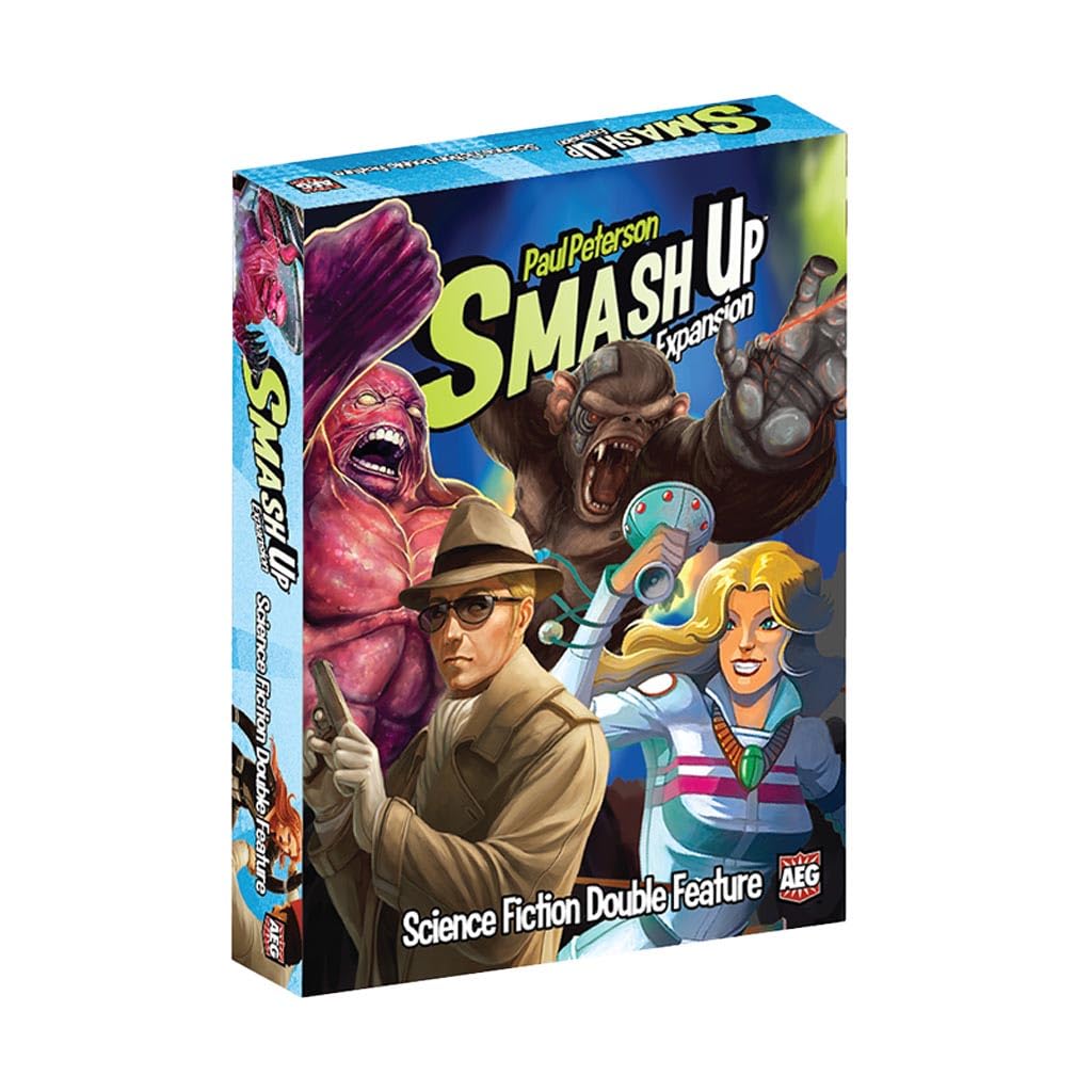 AEG Smash Up Expansion: Science Fiction Double Feature | 2 Players | 60 Min