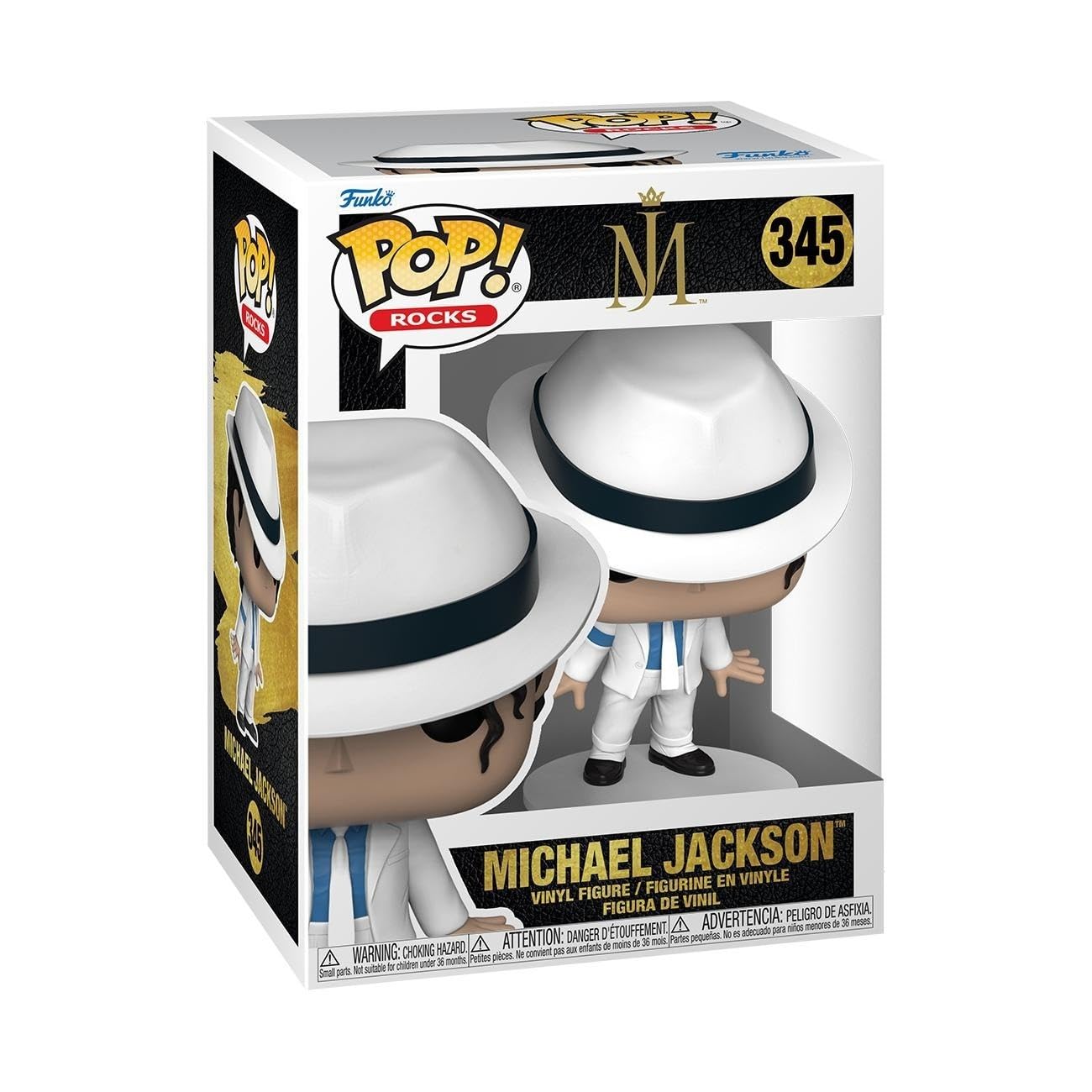 Funko Pop! Rocks - Michael Jackson (Lean) Vinylfigur #345 (70600) 9