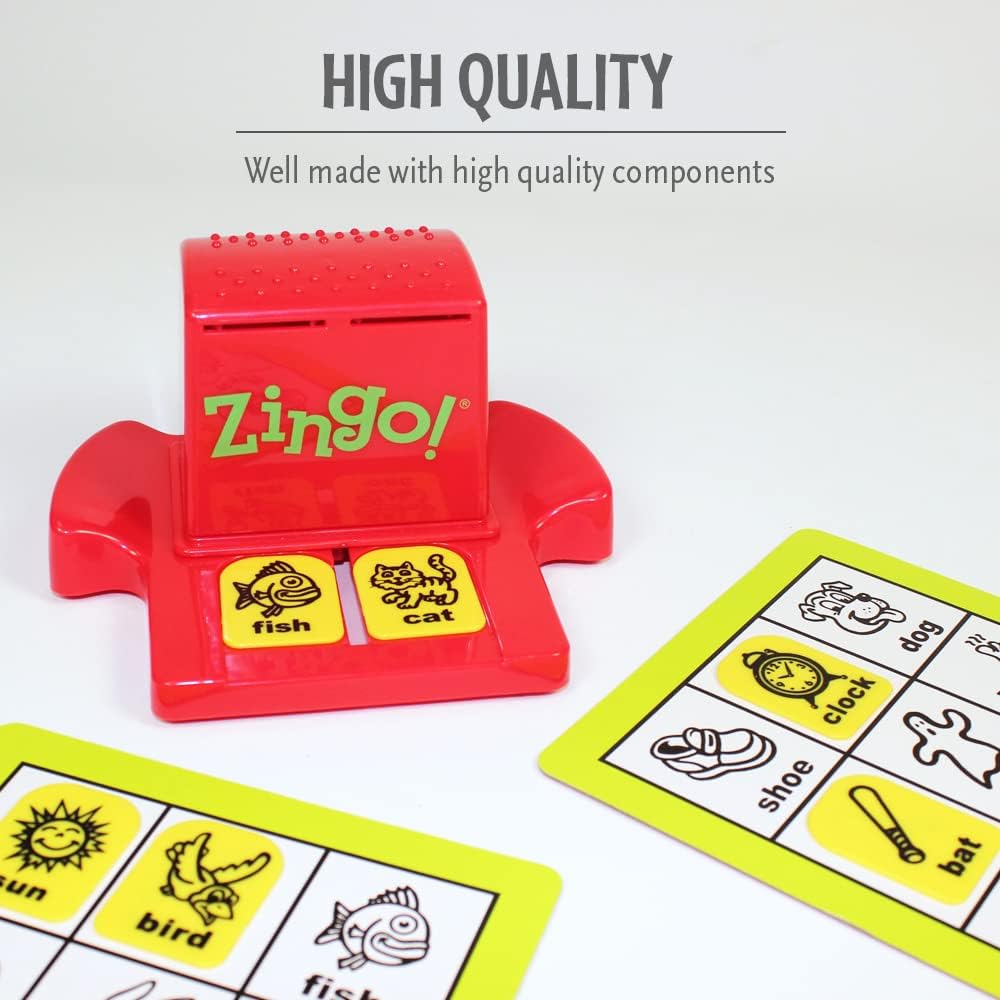 Ravensburger Zingo Bingo Game - Educational Board Game for Kids Age 4 and Up